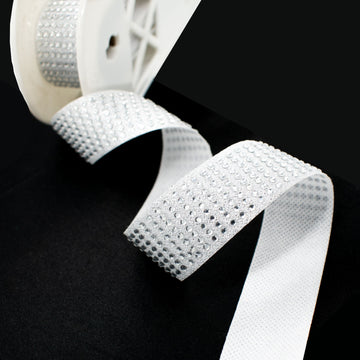 Simplicity Silver Metallic with Rhinestone Trim -2.8cm