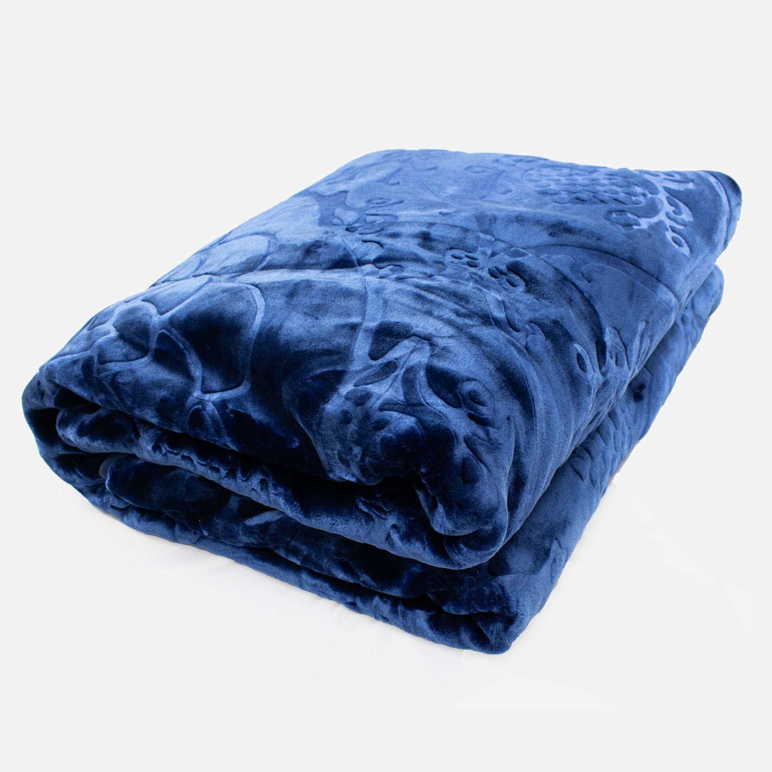 Slumber Embossed Luxury Heavy 5KG Plush Mink Blanket 220x240cm