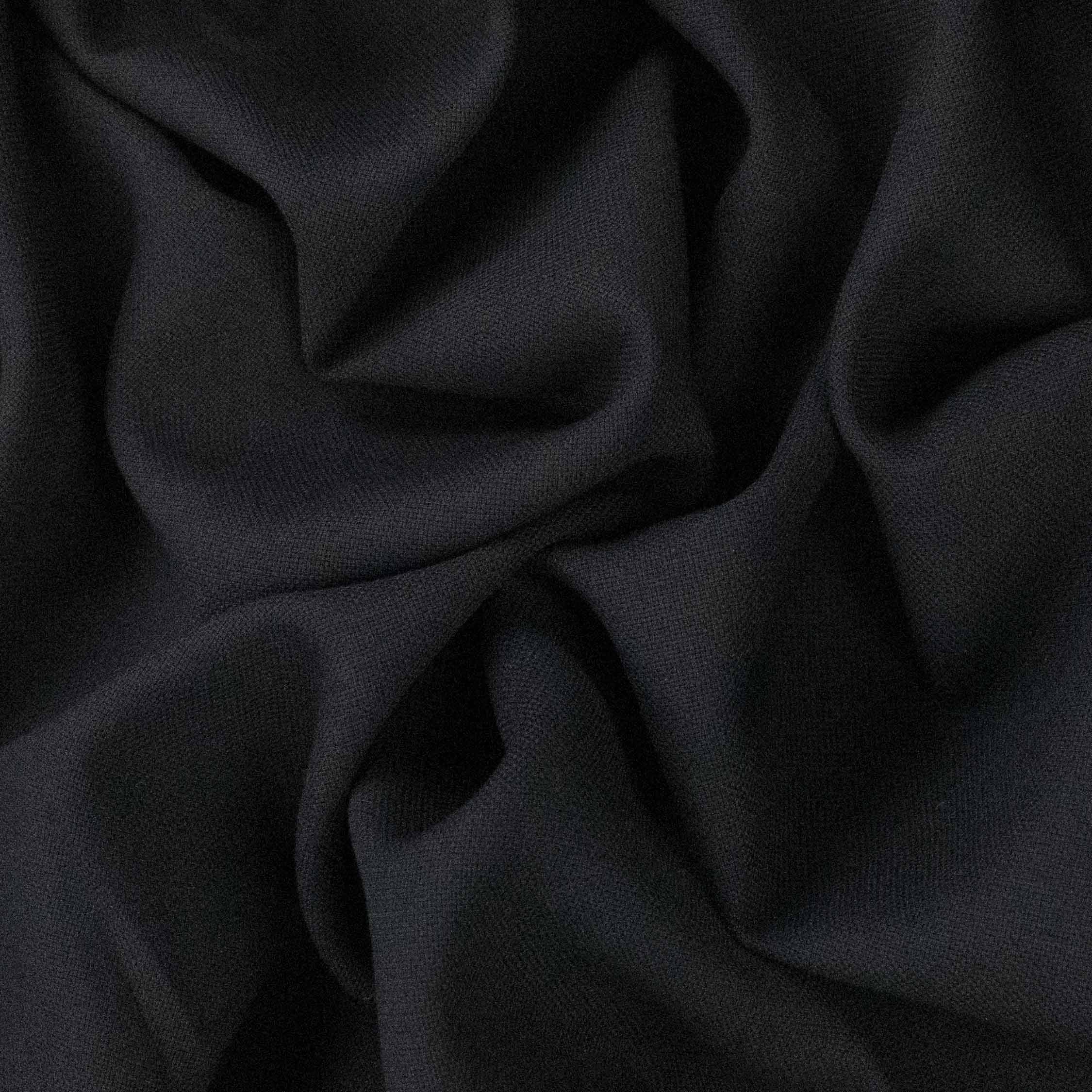 Japanese Soft Crepe Suiting Light Weight Design-21 Dark Navy