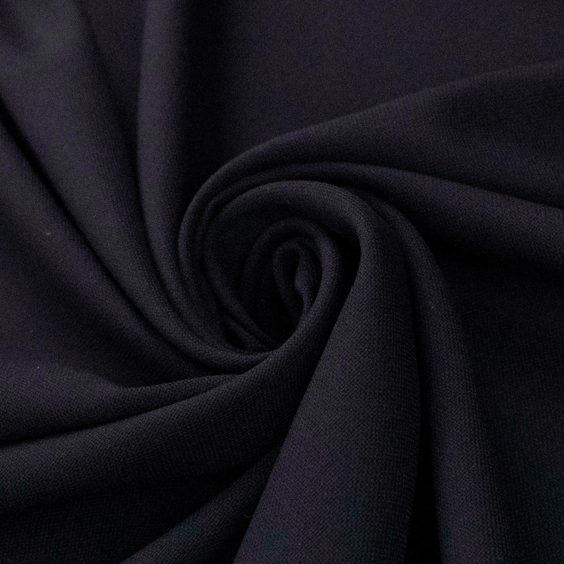 Japanese Soft Crepe Suiting Light Weight Design-21 Dark Navy
