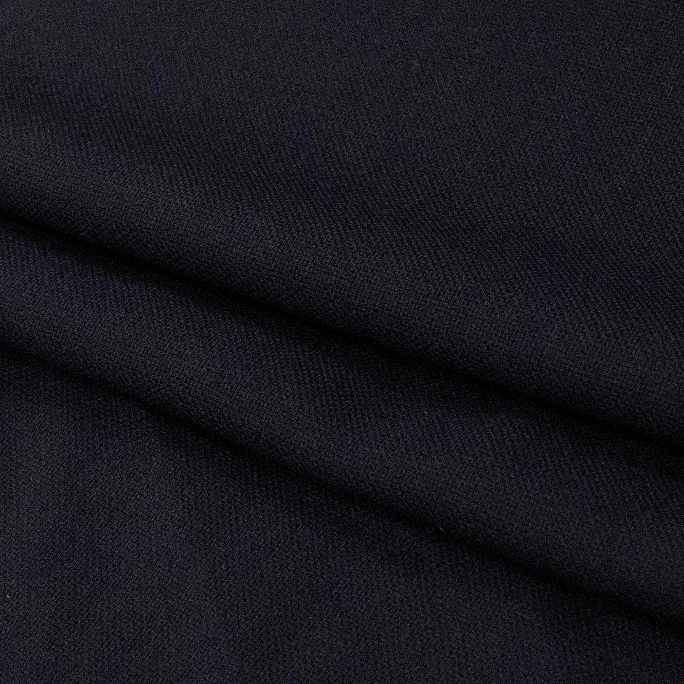 Japanese Soft Crepe Suiting Light Weight Design-21 Dark Navy