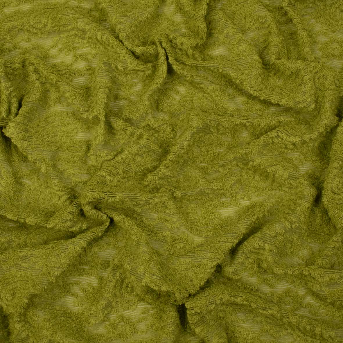 Soft Stretch Lace - SS41912 Flocked Paisley