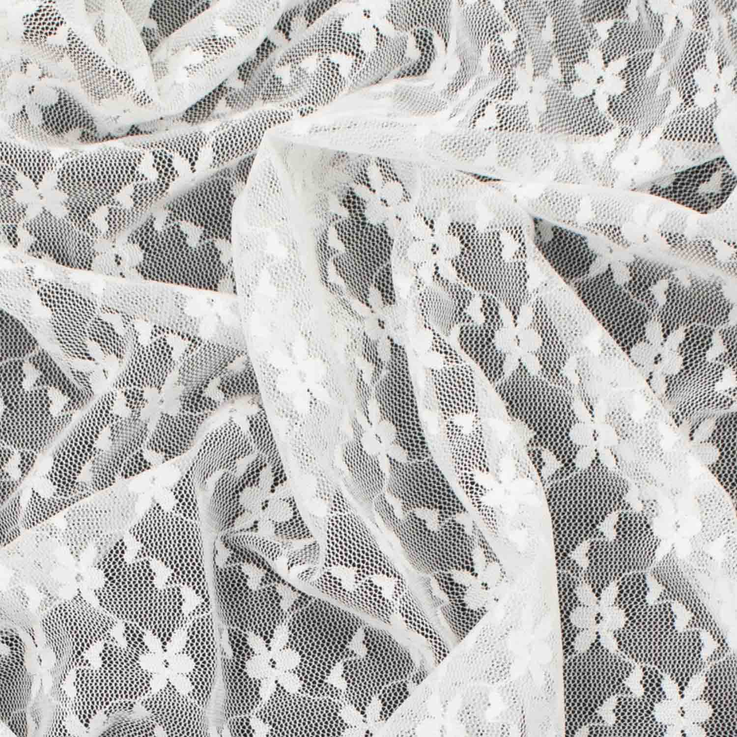 Soft Stretch Lace Design-39689 Mini Floral