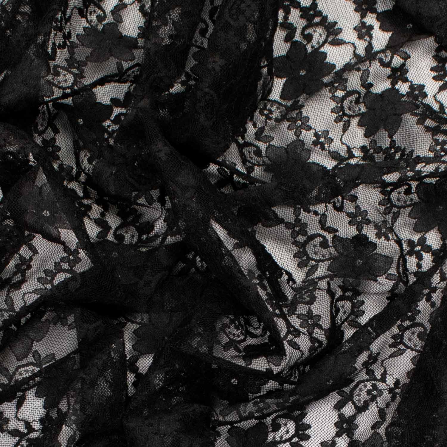 Soft Stretch Lace Design-39693 Floral Vines