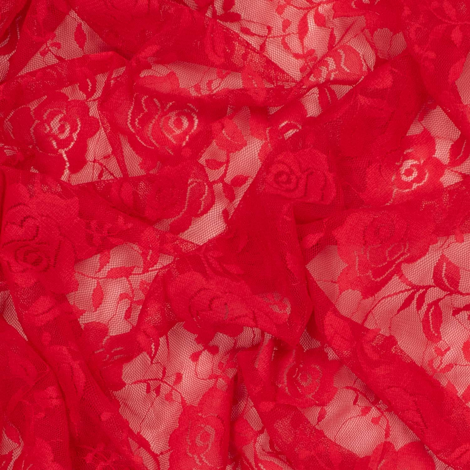 Soft Stretch Lace Design-39712 Rose Vines