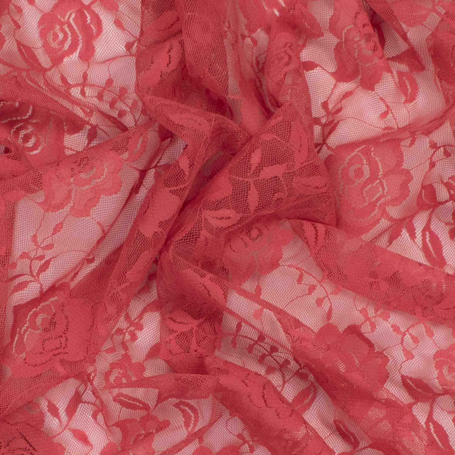 Soft Stretch Lace Design-39712 Rose Vines