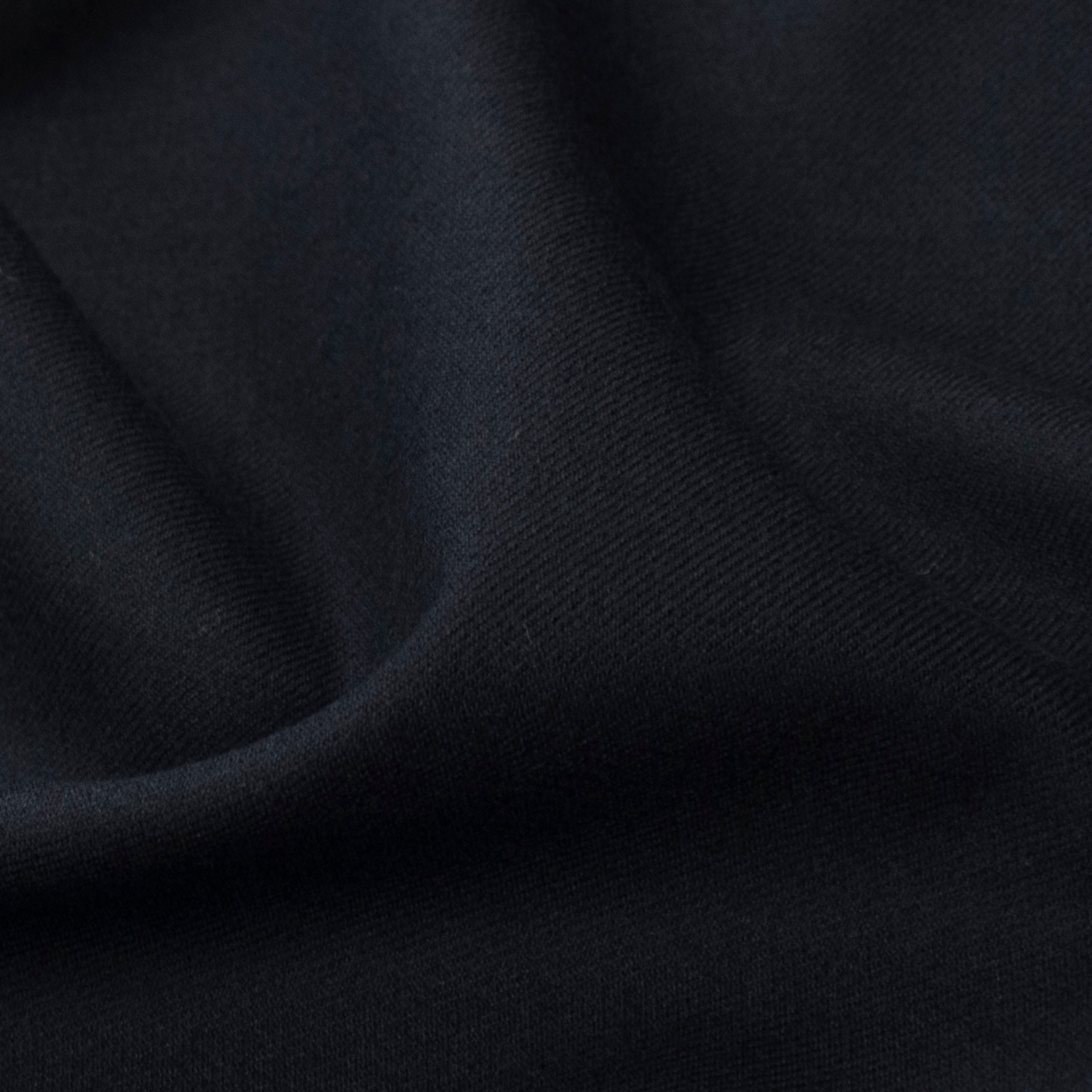 Japanese Wool Blend Suiting Medium Weight Design-39 Black Navy