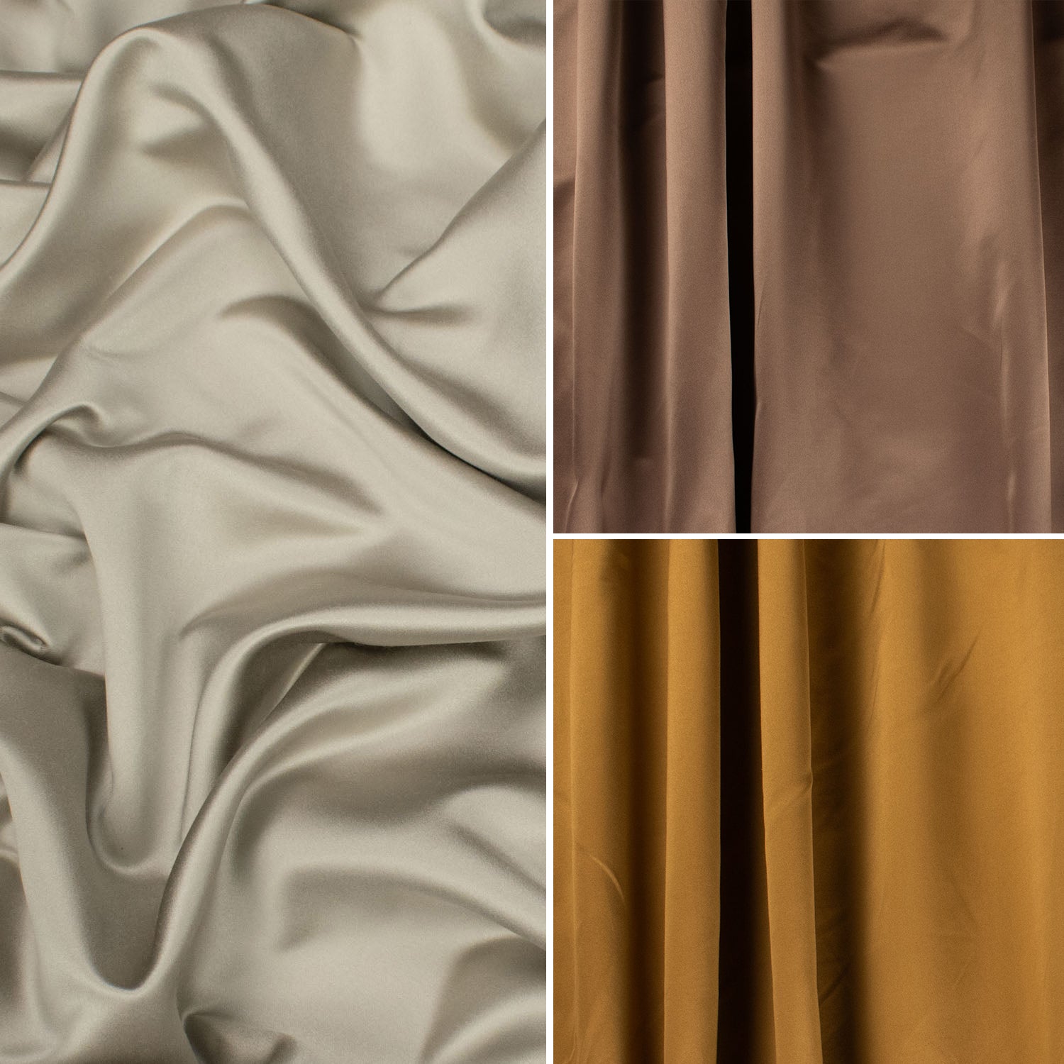 Sateen Sonar by Zepel - Curtaining Fabric Duchess Satin
