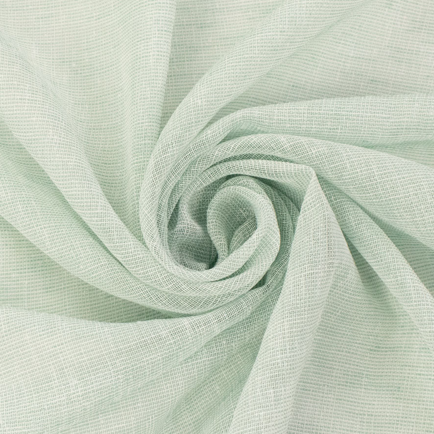 Sorrento Curtaining Linen Look Sheer Fabric 300cm