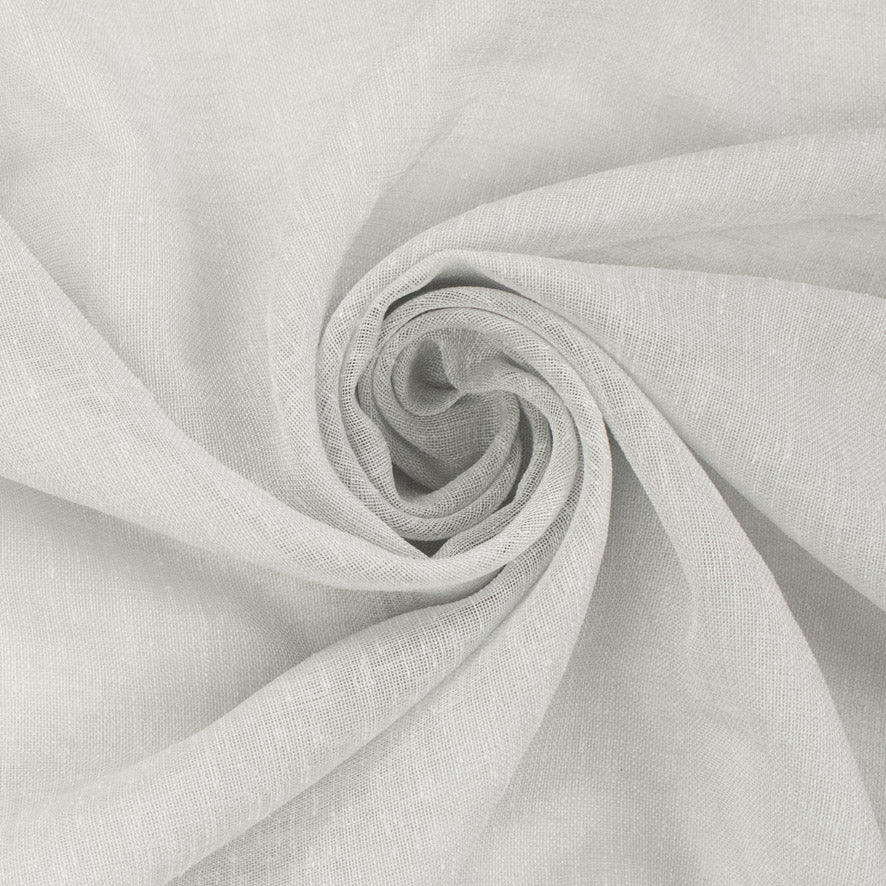 Sorrento Curtaining Linen Look Sheer Fabric 300cm