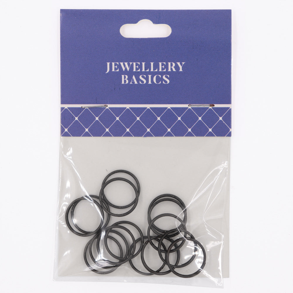 Split Ring 16mm Boho Gold 15Pcs