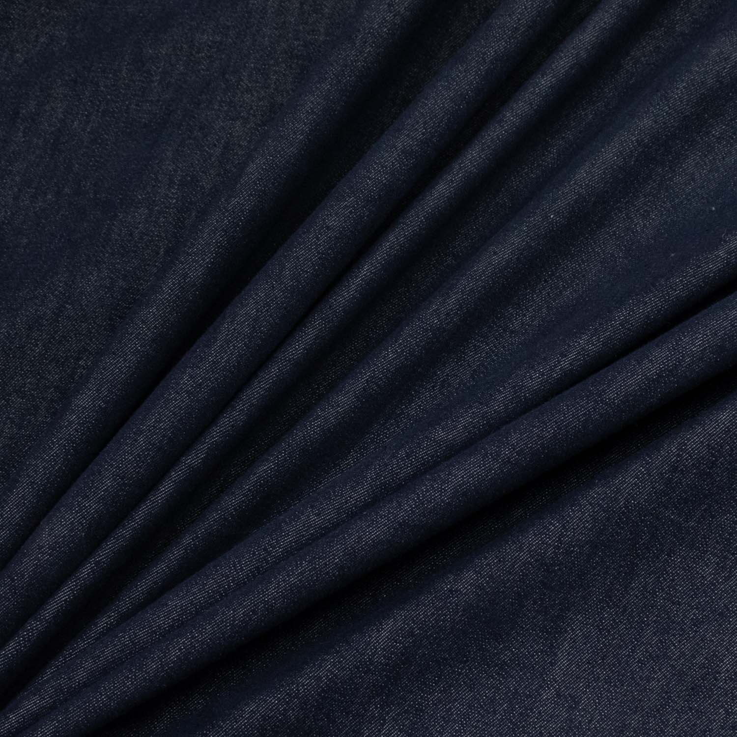 Premium Stretch Cotton Denim SS39760 Dark Blue