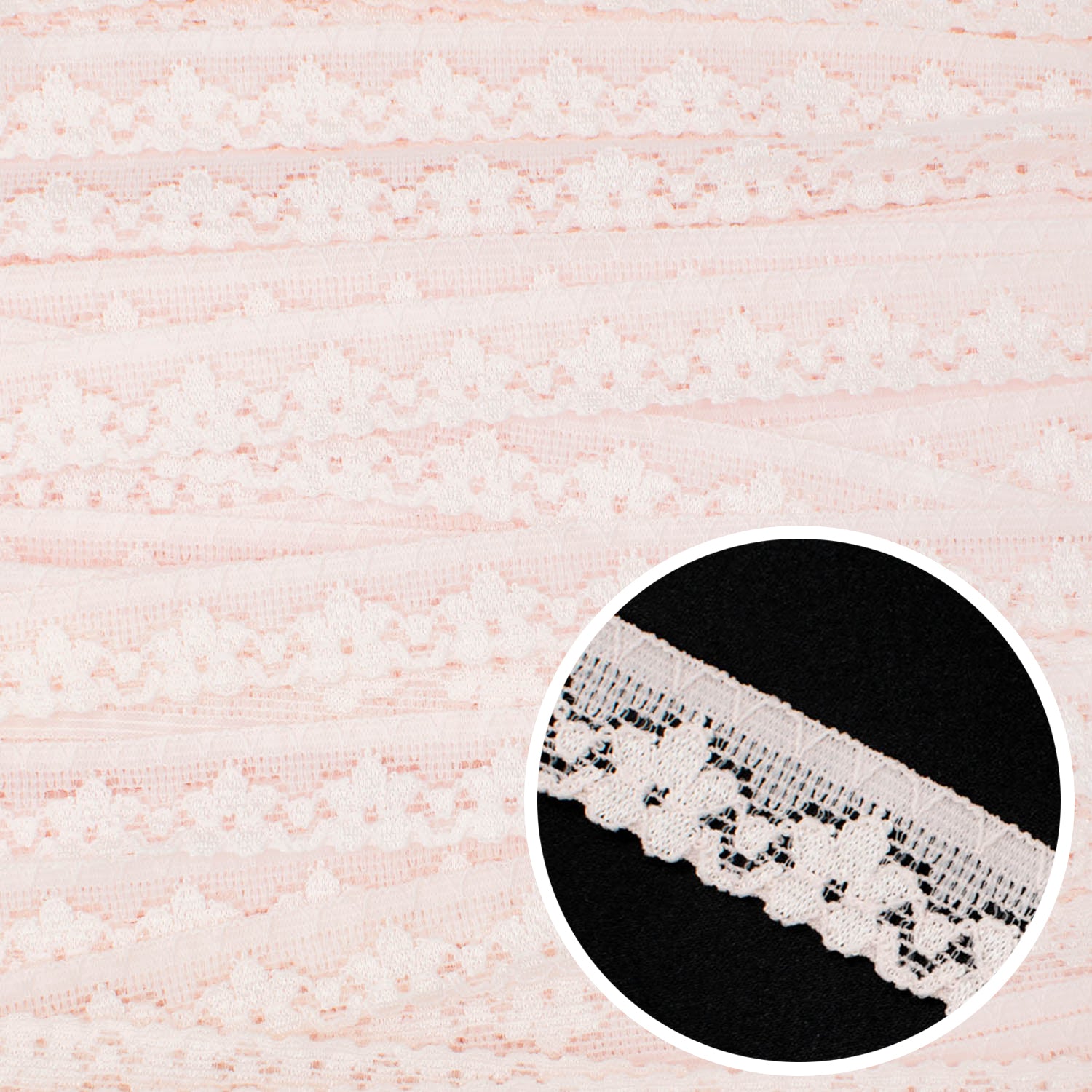 Mini Stretch Lace Trim 15mm