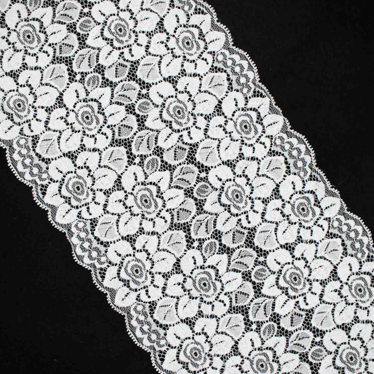 Bordeaux Raschel Stretch Lace Matina