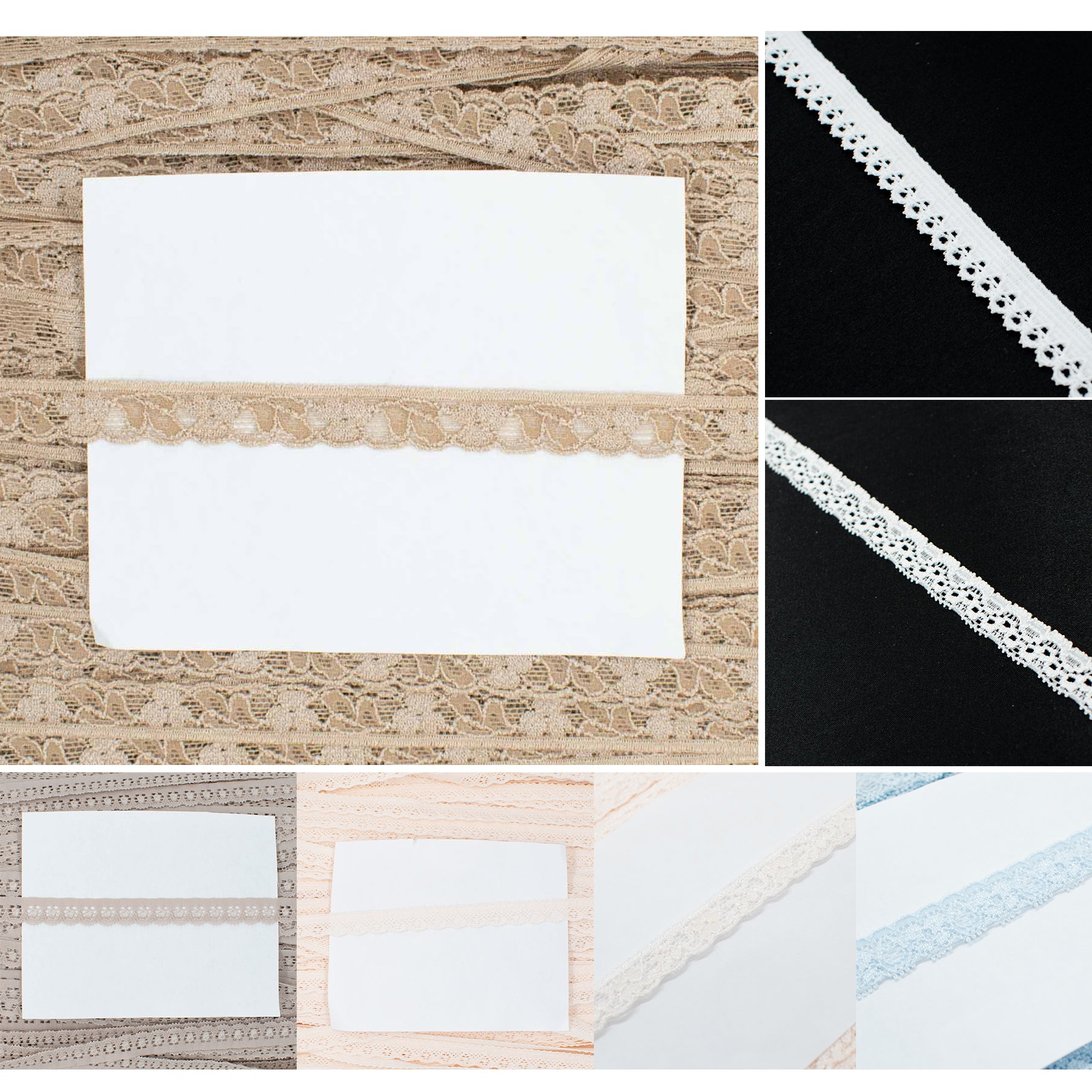 Mini Stretch Lace Trim 10mm