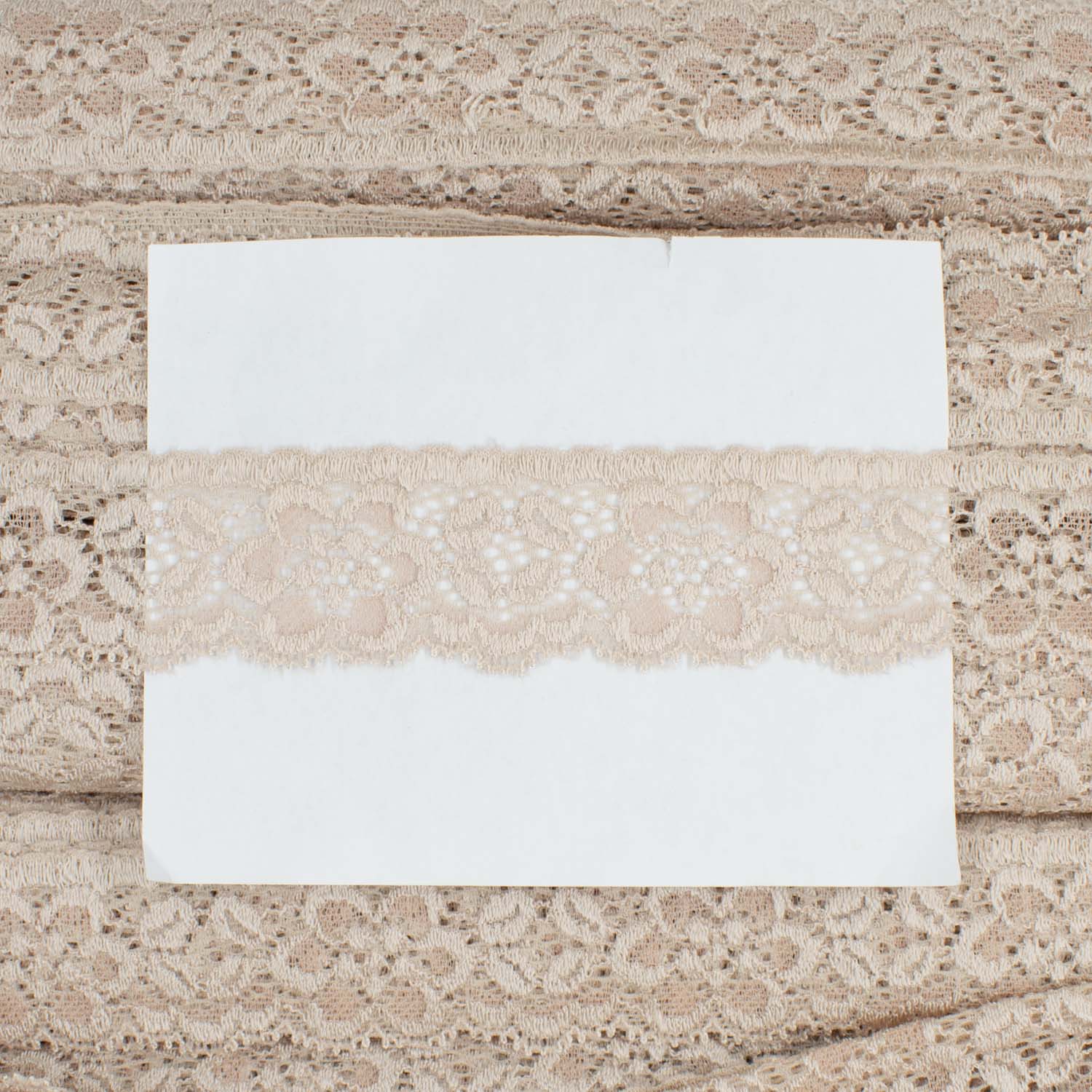Stretch Raschel Lace Trim 30mm
