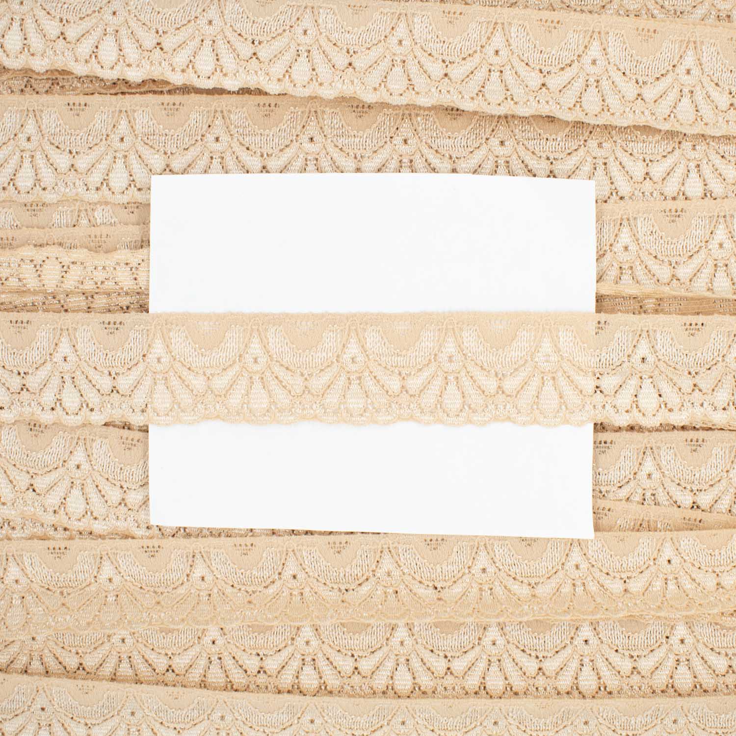 Stretch Raschel Lace Trim 30mm