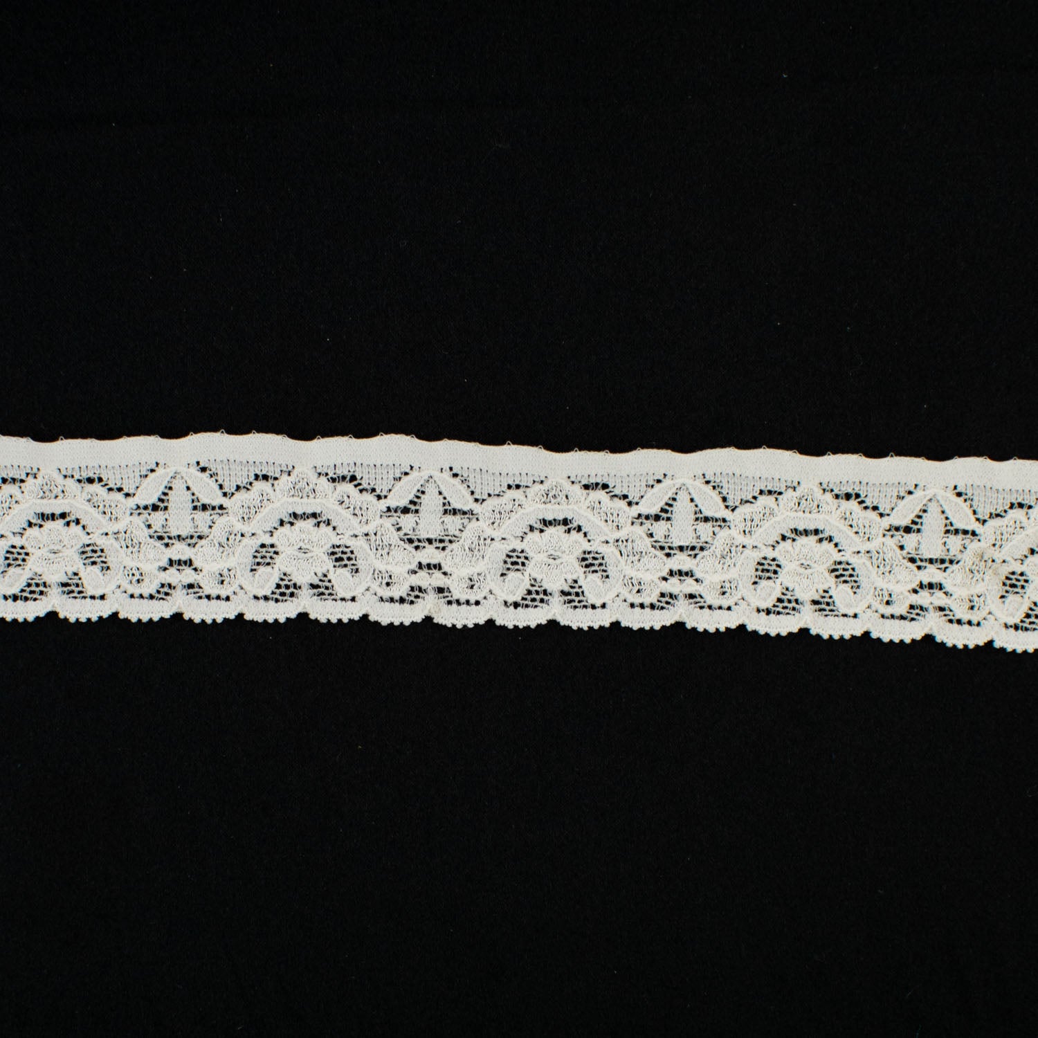 Stretch Raschel Lace Trim 30mm