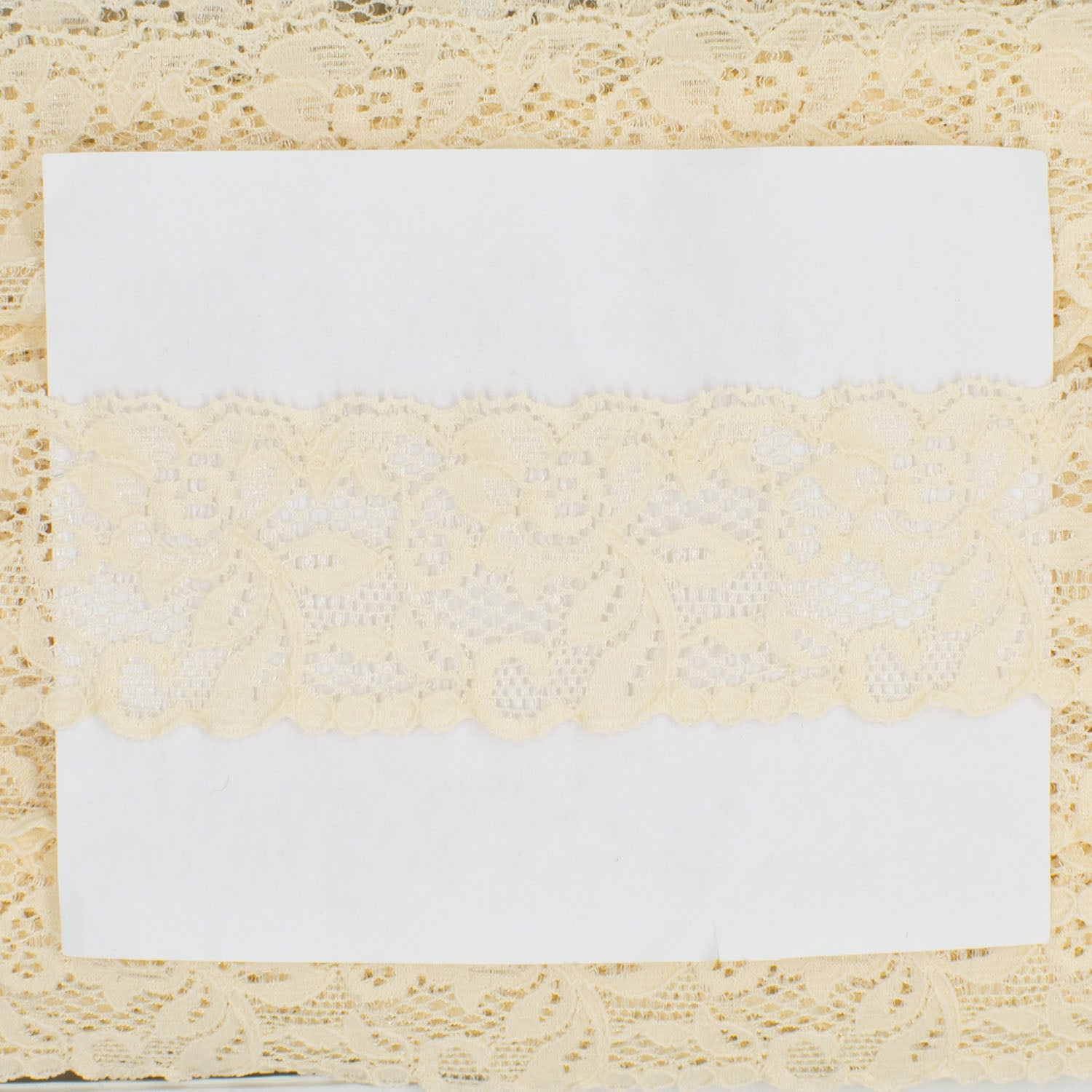 Stretch Raschel Lace Trim 40mm