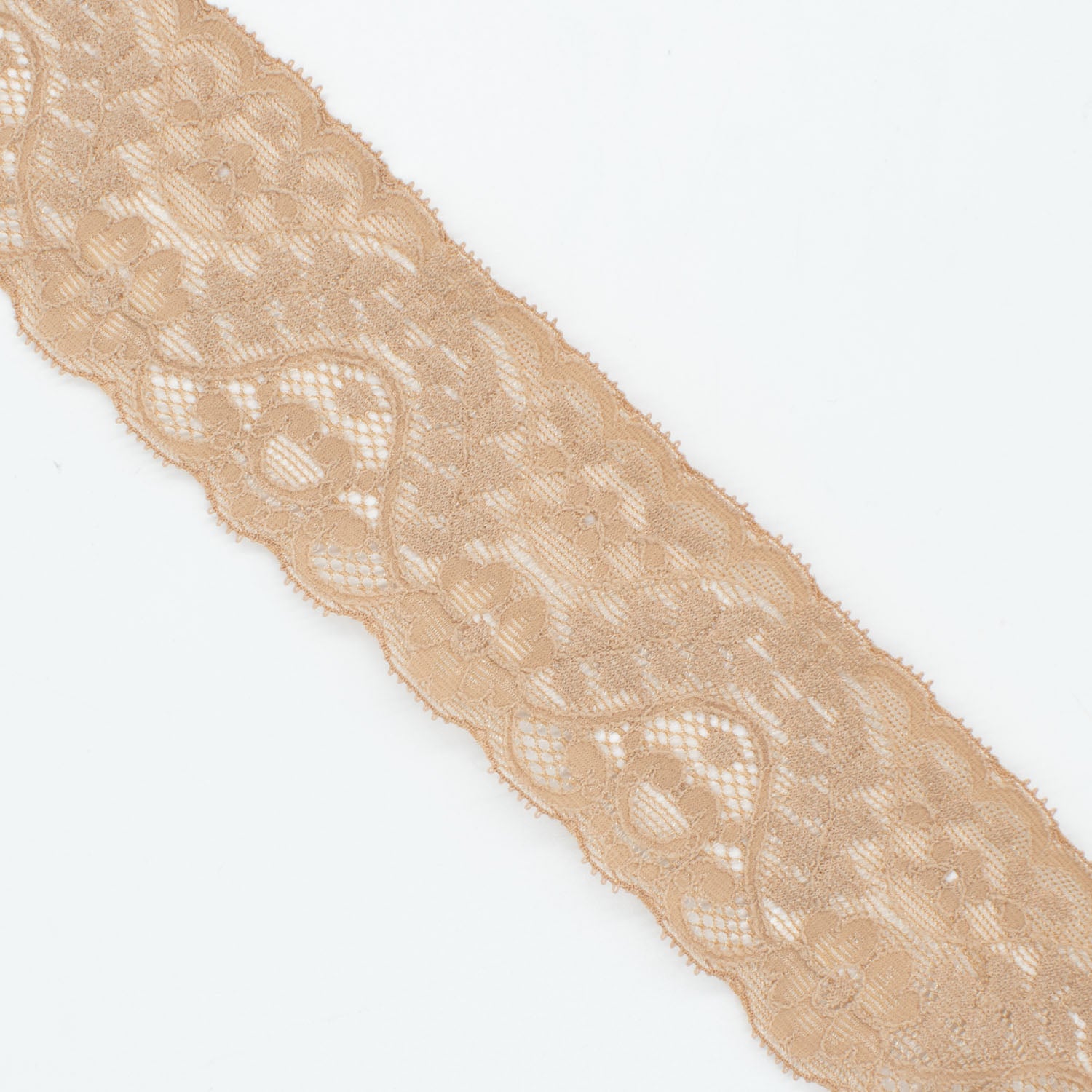 Stretch Raschel Lace Trim 60mm