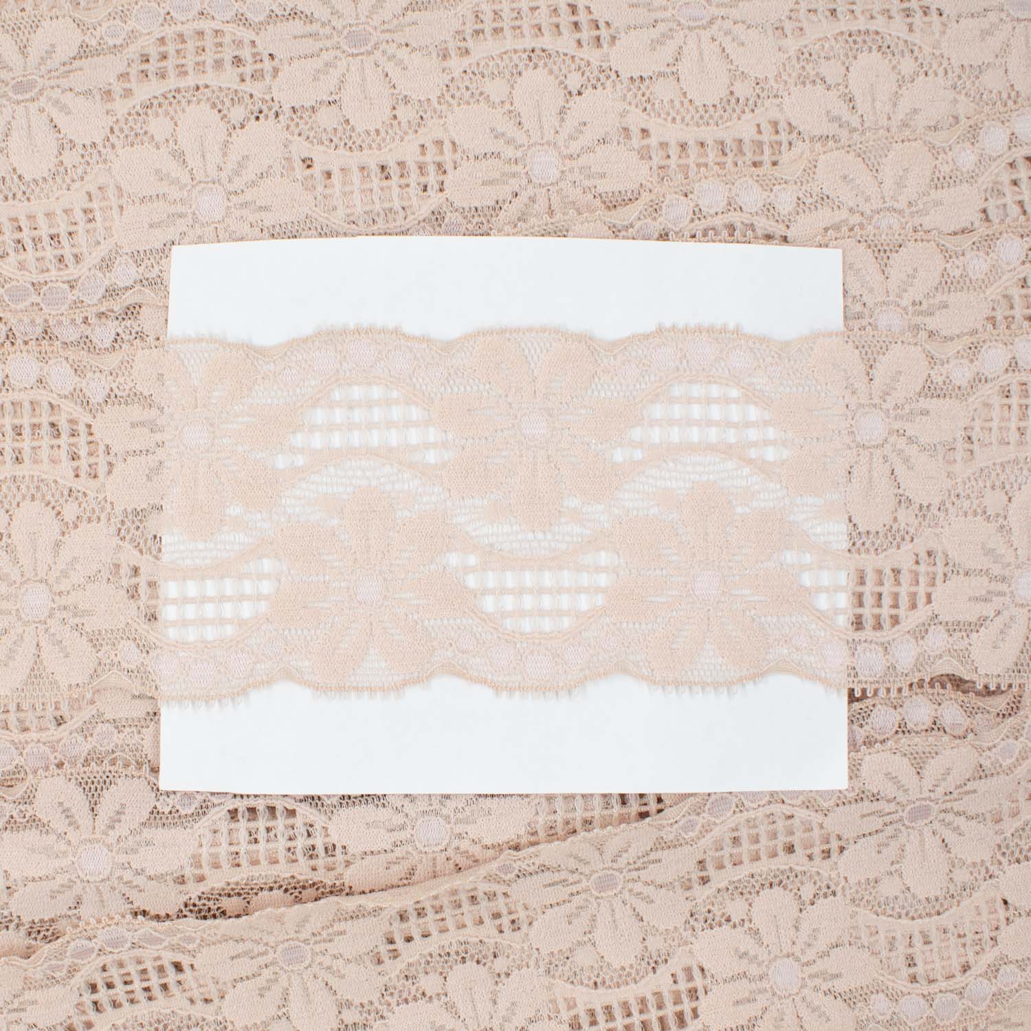 Stretch Raschel Lace Trim 60mm