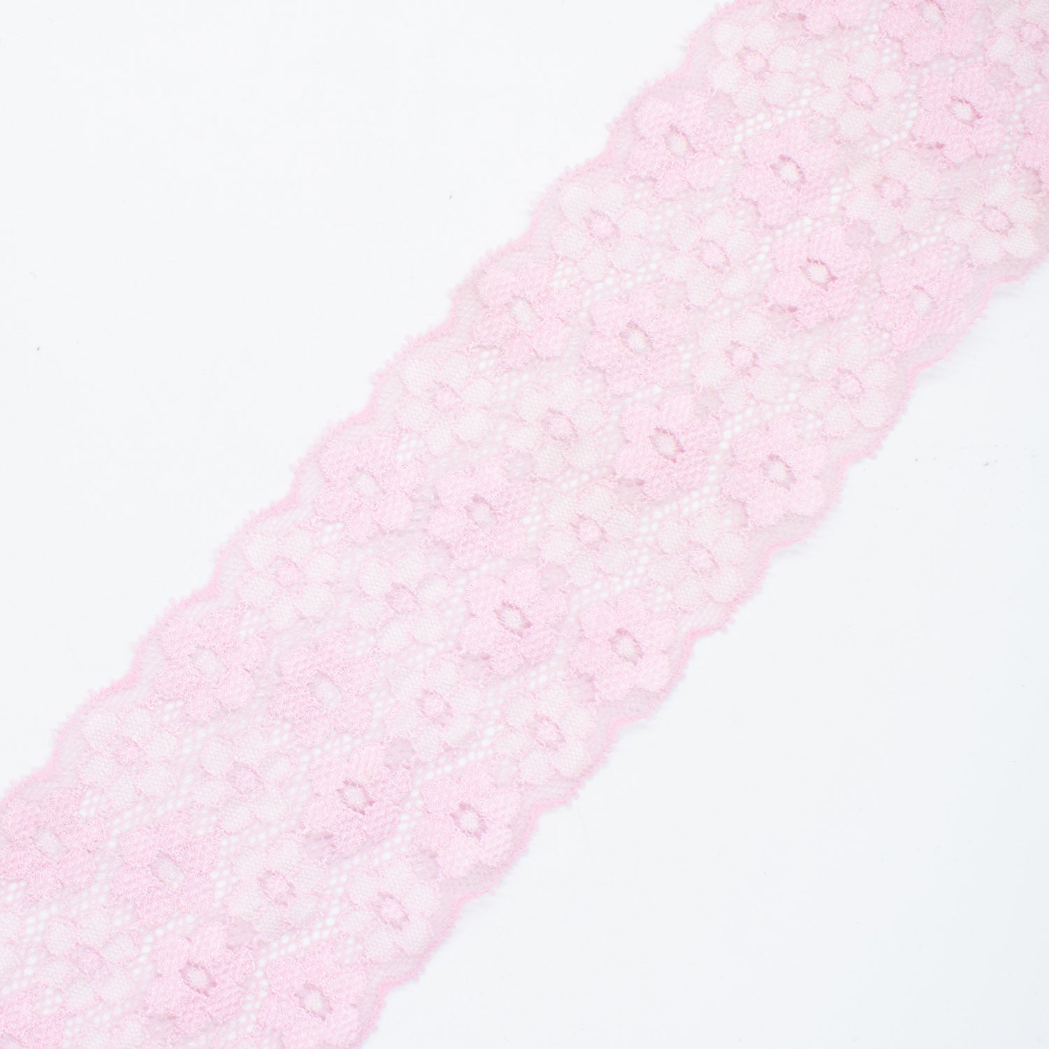 Floral Bloom Stretch Raschel Lace Trim 70mm