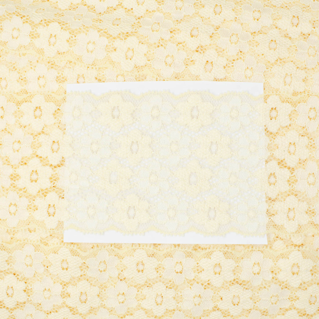 Floral Bloom Stretch Raschel Lace Trim 70mm