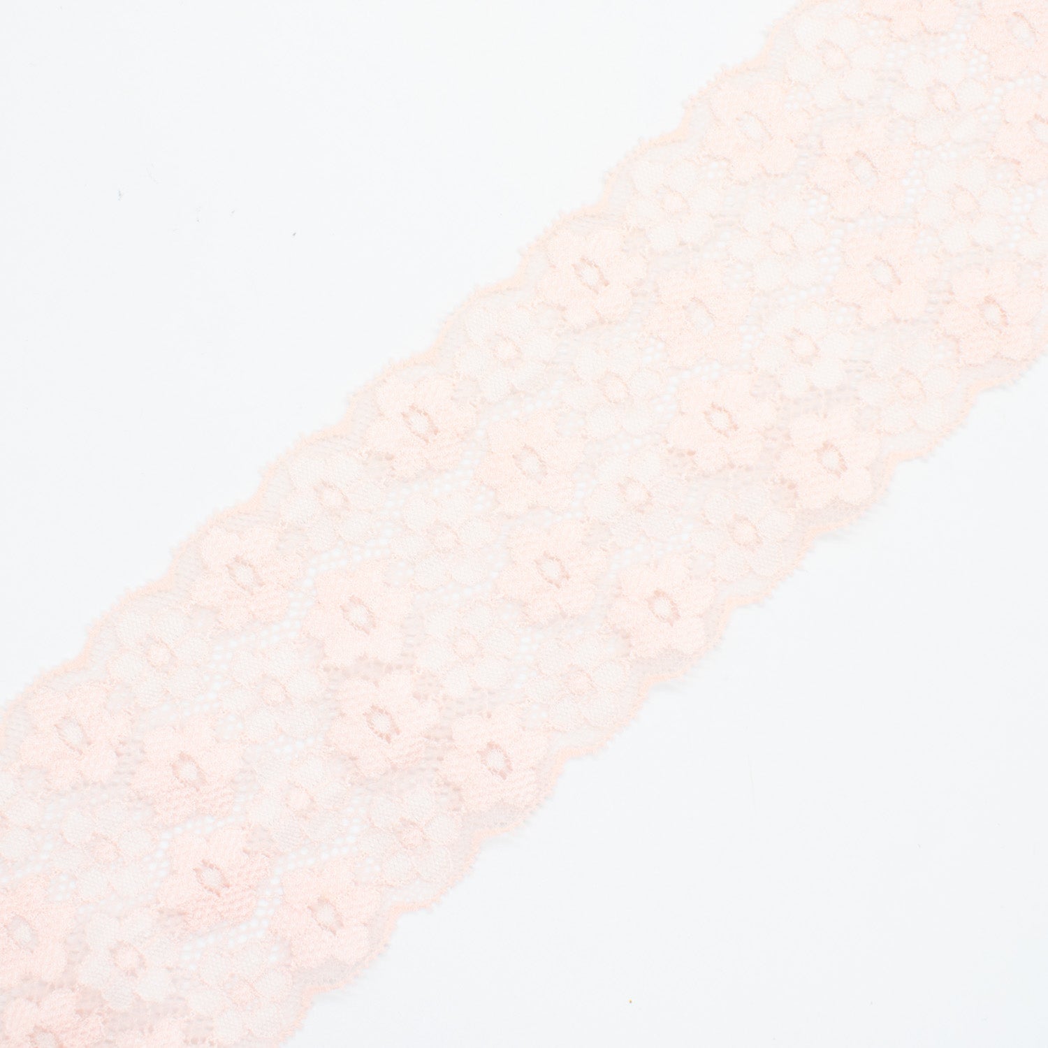 Floral Bloom Stretch Raschel Lace Trim 70mm