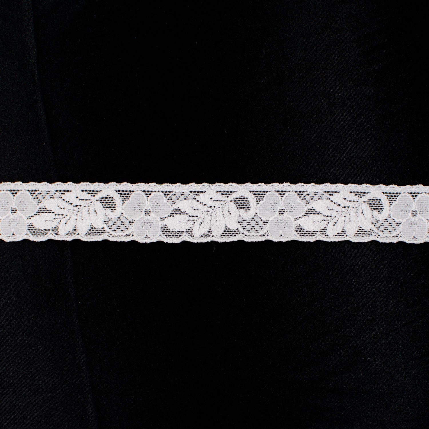 Stretch Lace Trim 25mm Design-S4
