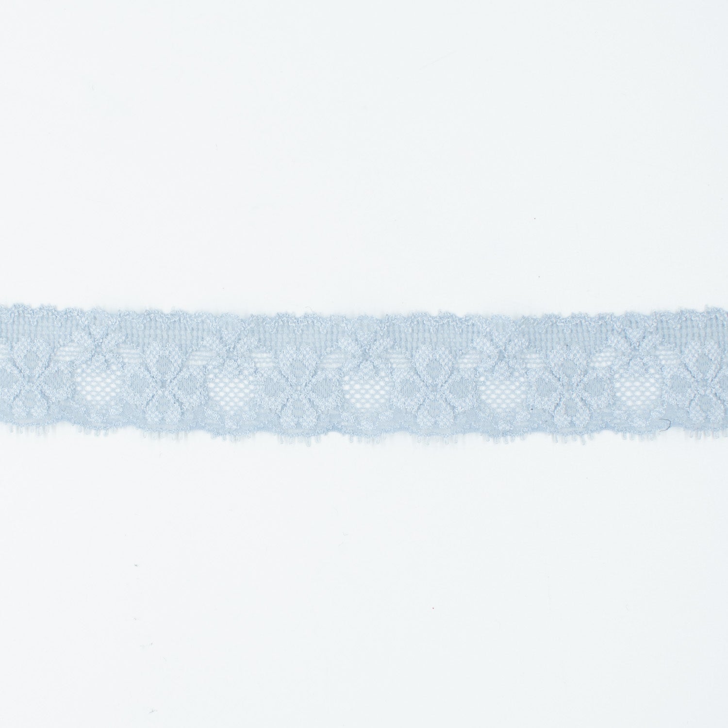 Stretch Raschel Lace Trim 30mm Design-S7 Four Leaf Clover