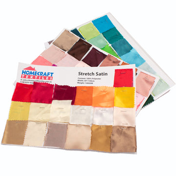 Stretch Satin Sample Book