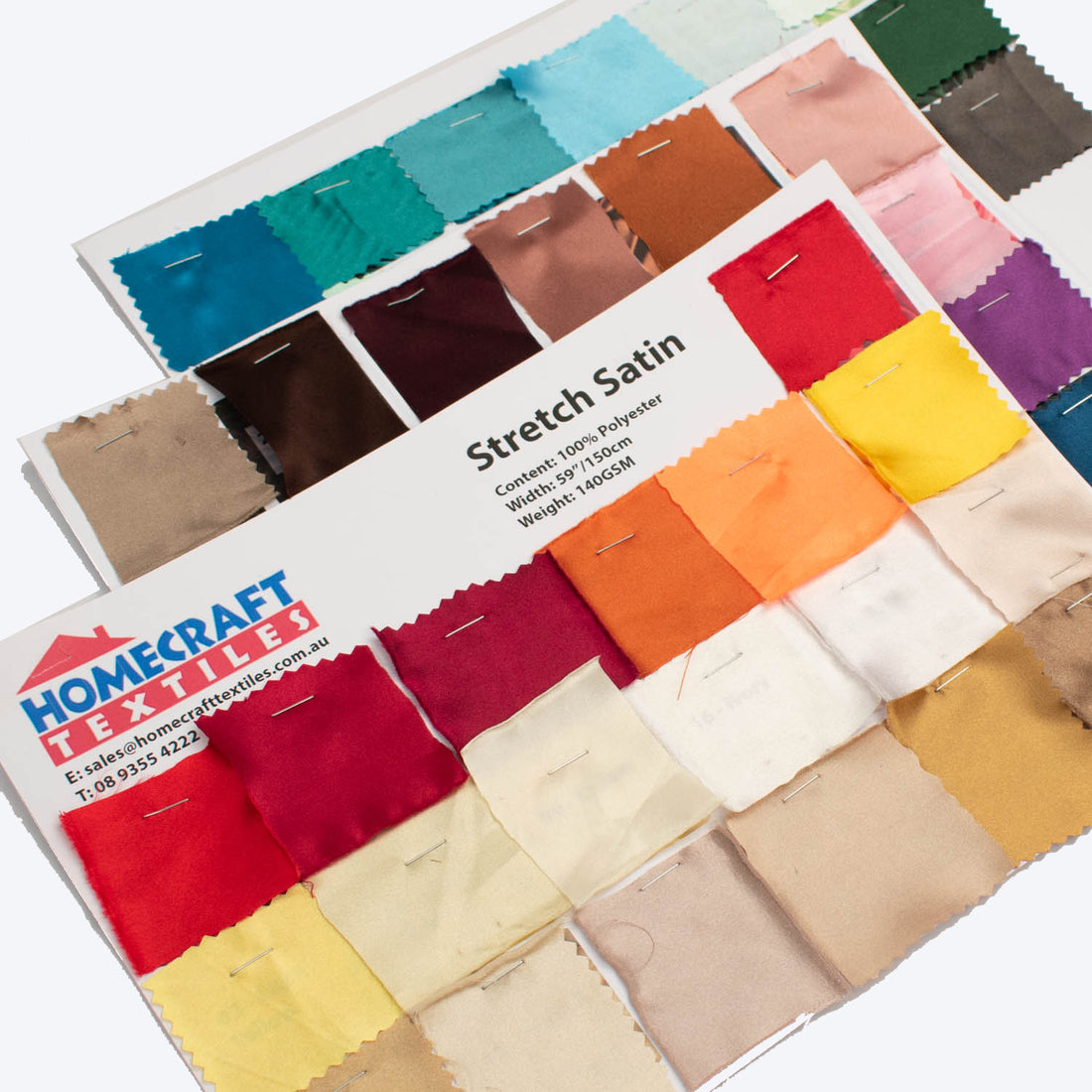 Stretch Satin Sample Book