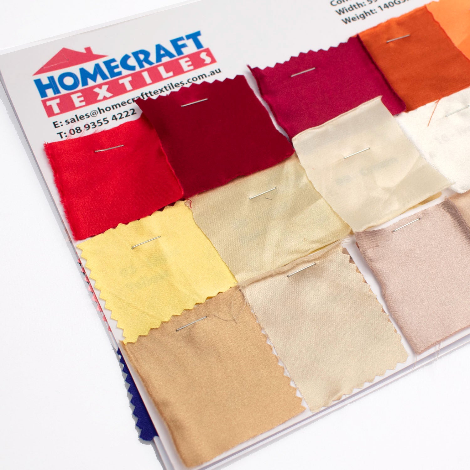 Stretch Satin Sample Book