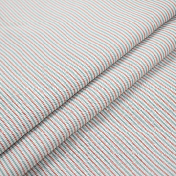 Stripe Shirting Design-48 Teal Maroon