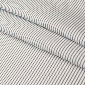 Stripe Shirting 150cm Design-8 Silver