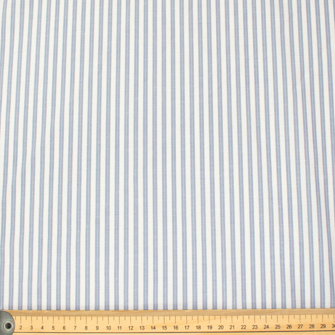 Stripe Shirting 150cm Design-13 Light Blue