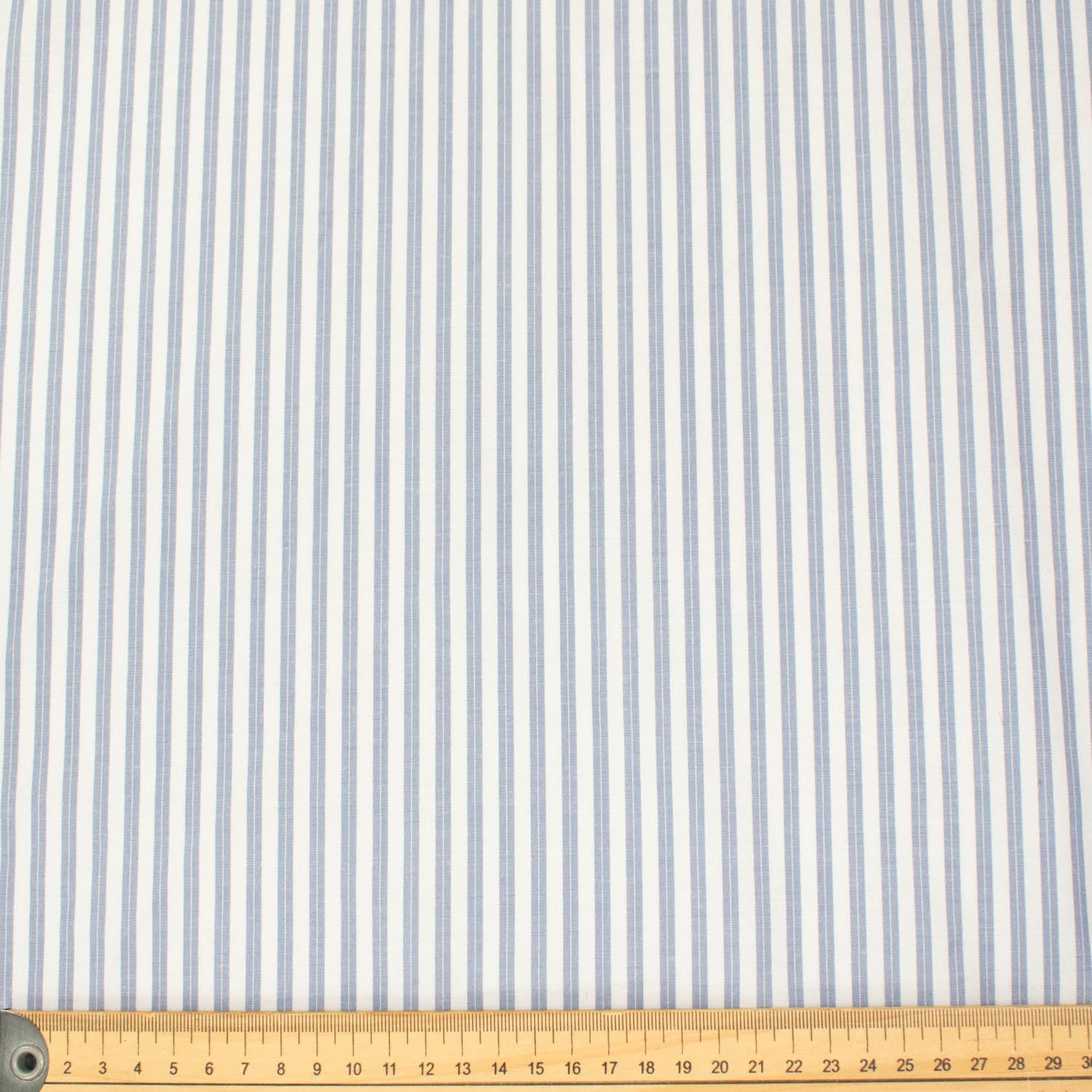 Stripe Shirting 150cm Design-13 Light Blue