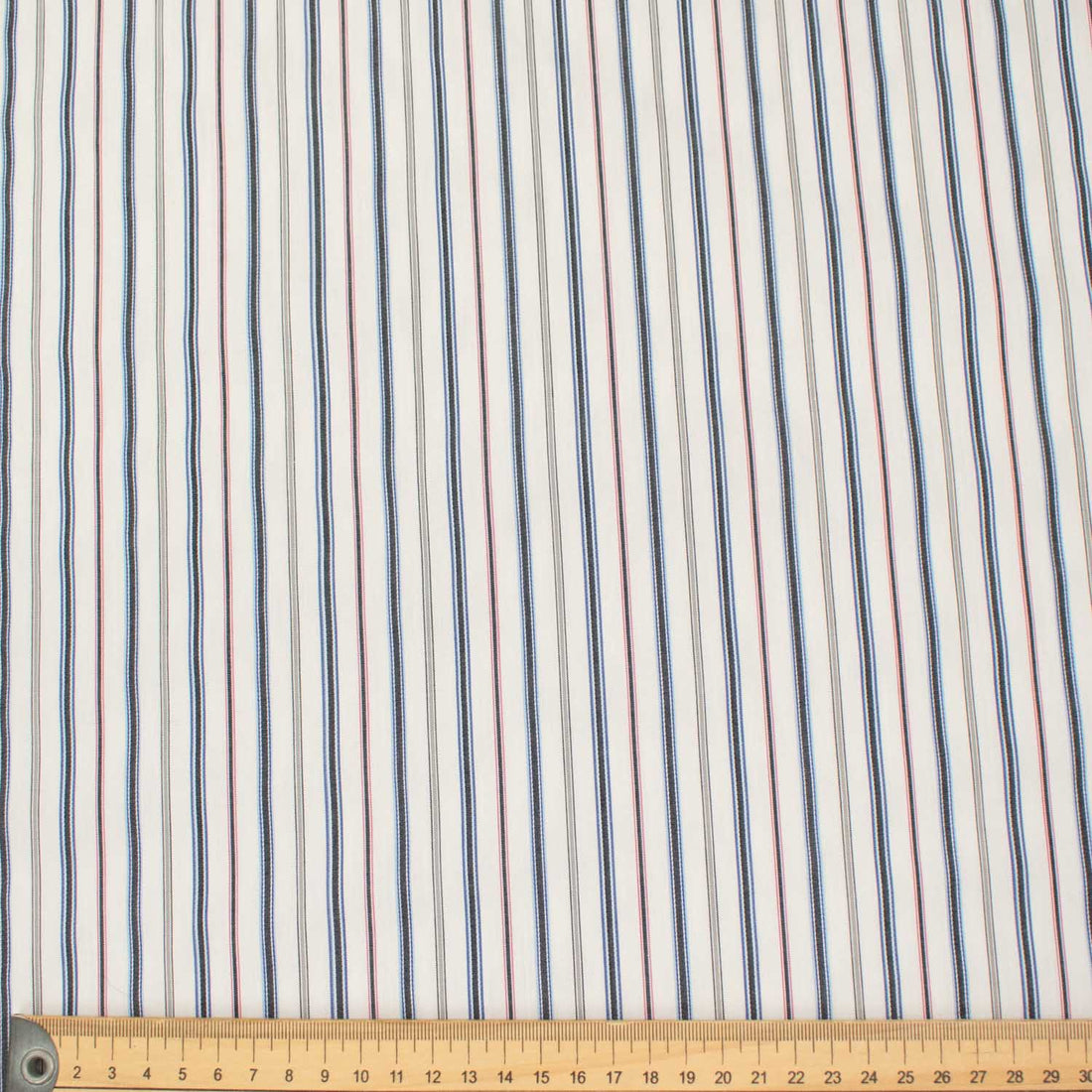 Stripe Shirting 150cm Design-3 Blue & Pink