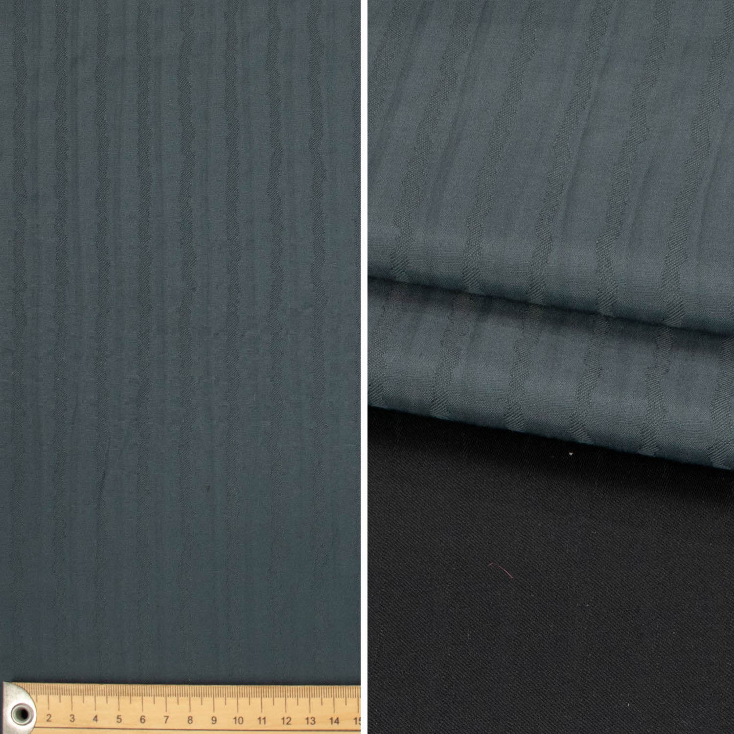 Textured Stripe Softweave Dim-Out Curtaining/Upholstery Fabric