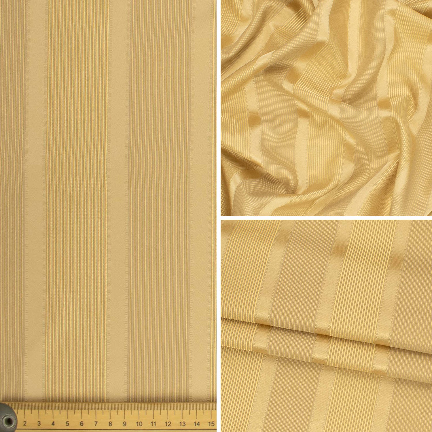 Striped Jacquard Curtaining/Upholstery Fabric