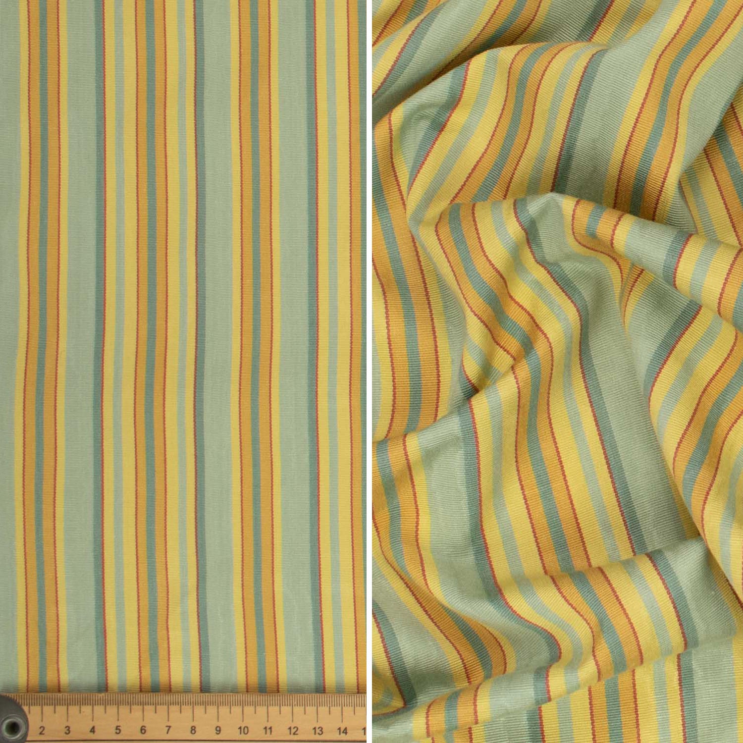 Striped Jacquard Curtaining/Upholstery Fabric