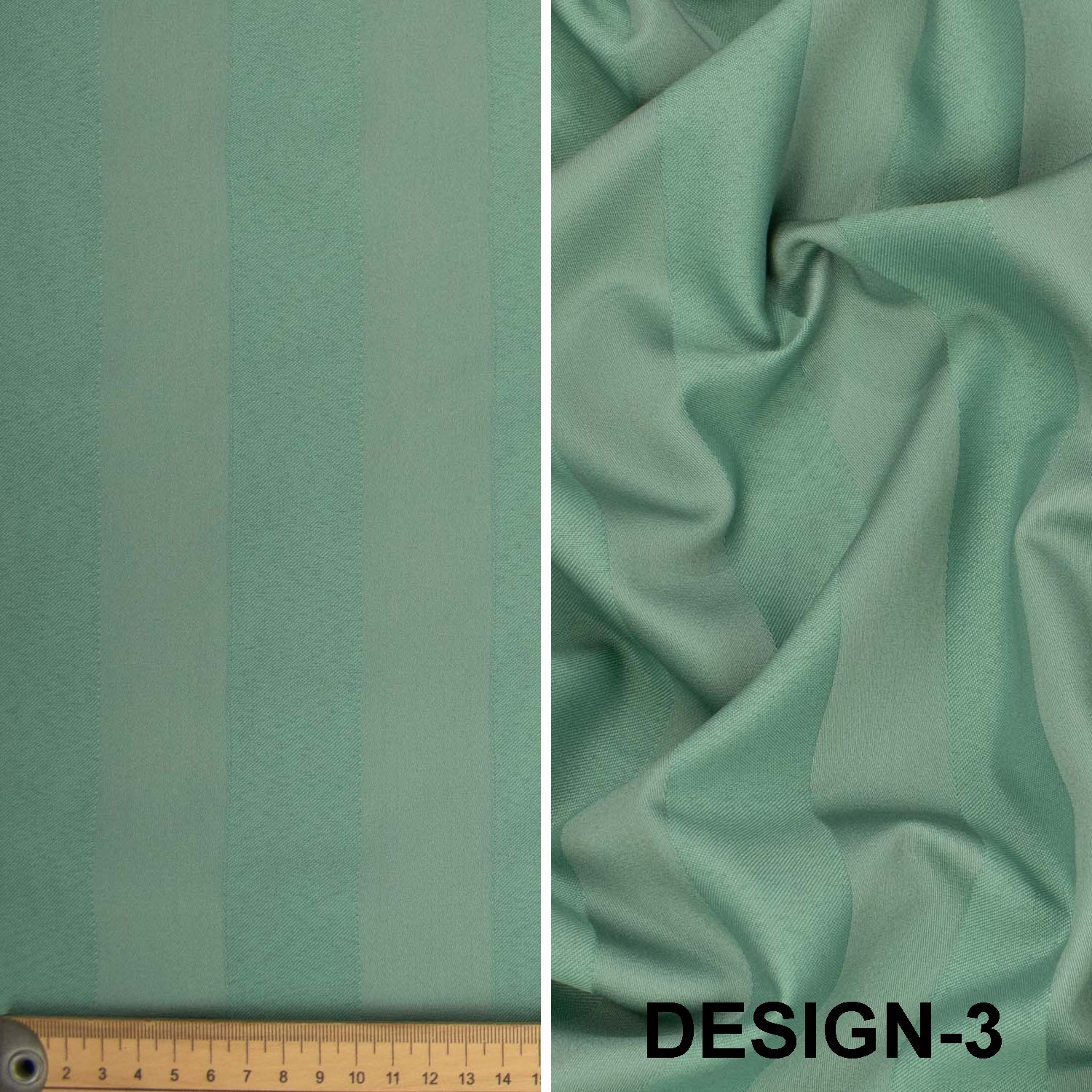 3cm Striped Jacquard Curtaining/Upholstery Canvas