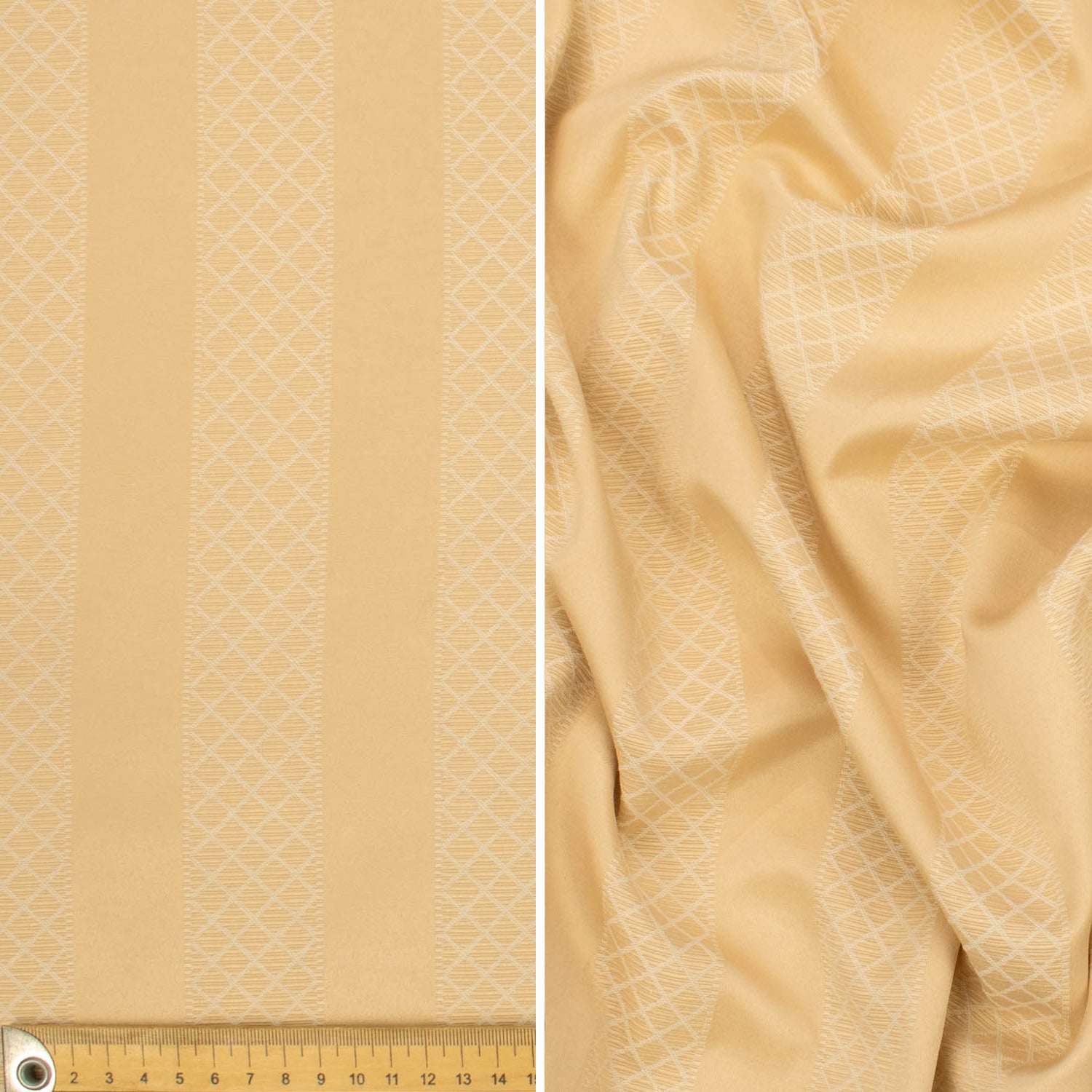 Striped Jacquard Curtaining/Upholstery Fabric