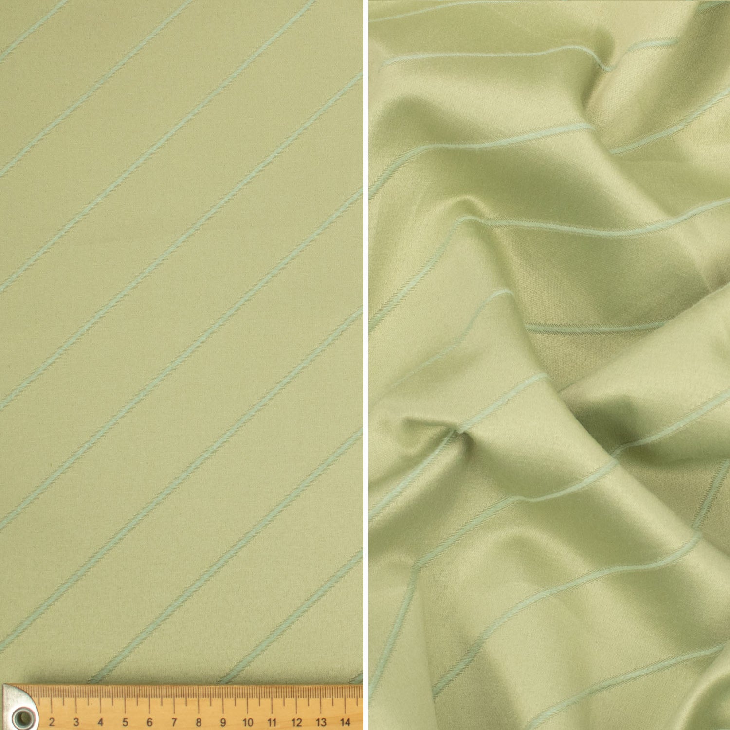 Striped Jacquard Curtaining/Upholstery Fabric