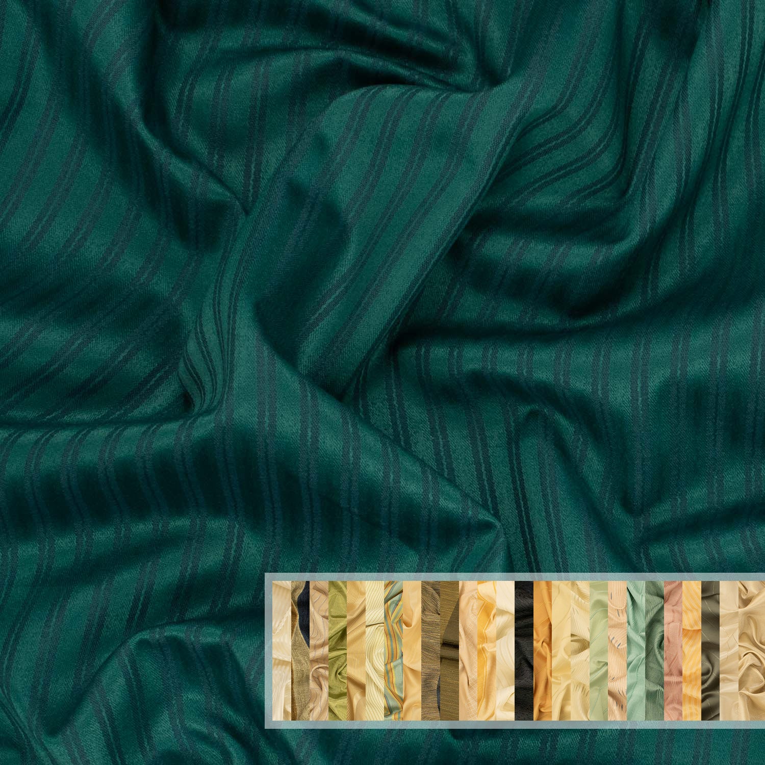 Striped Jacquard Curtaining/Upholstery Fabric