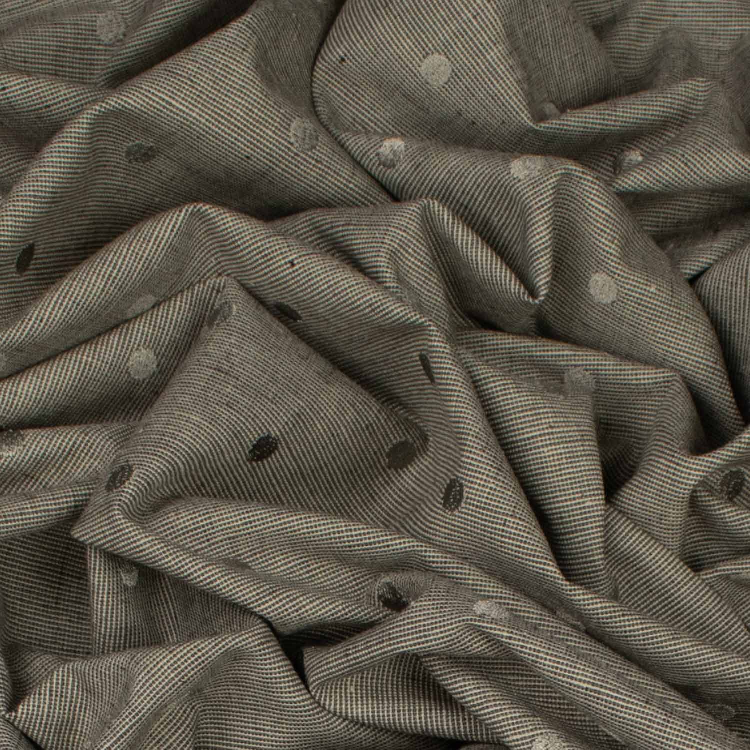 Fabric Design-Stud by Zepel Curtaining/Upholstery Embroidery Spots