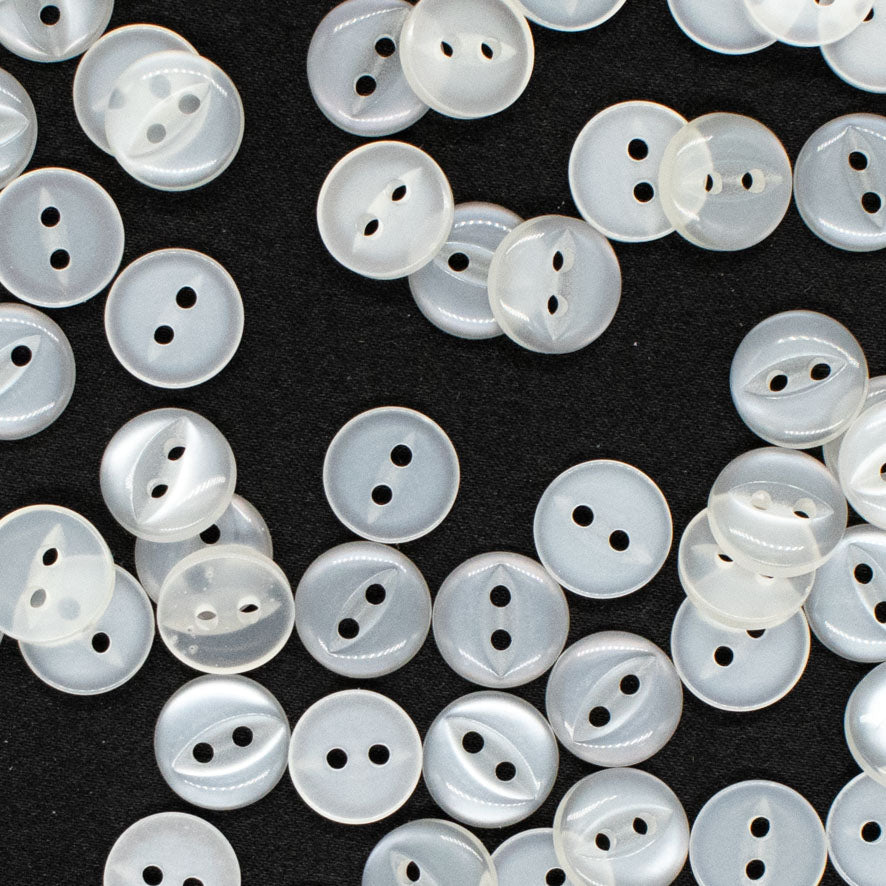 2 Hole Shirt Button 10mm