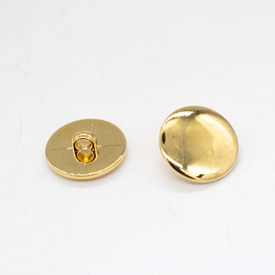 Gold Plastic Shank Button