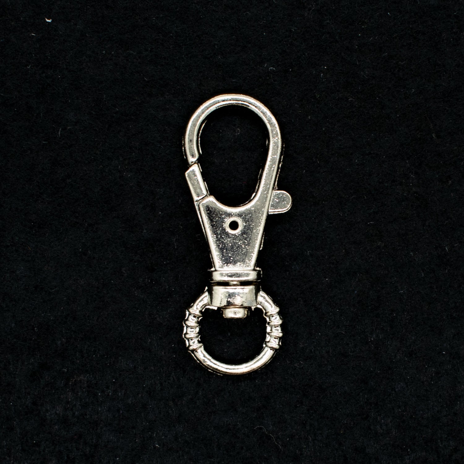 Metal Swivel Clip Hooks Silver