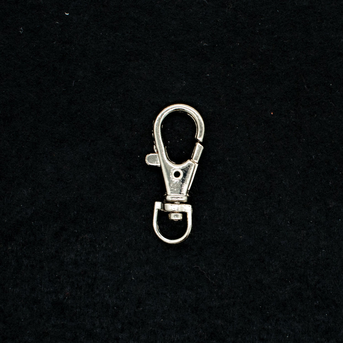Metal Swivel Clip Hooks Silver